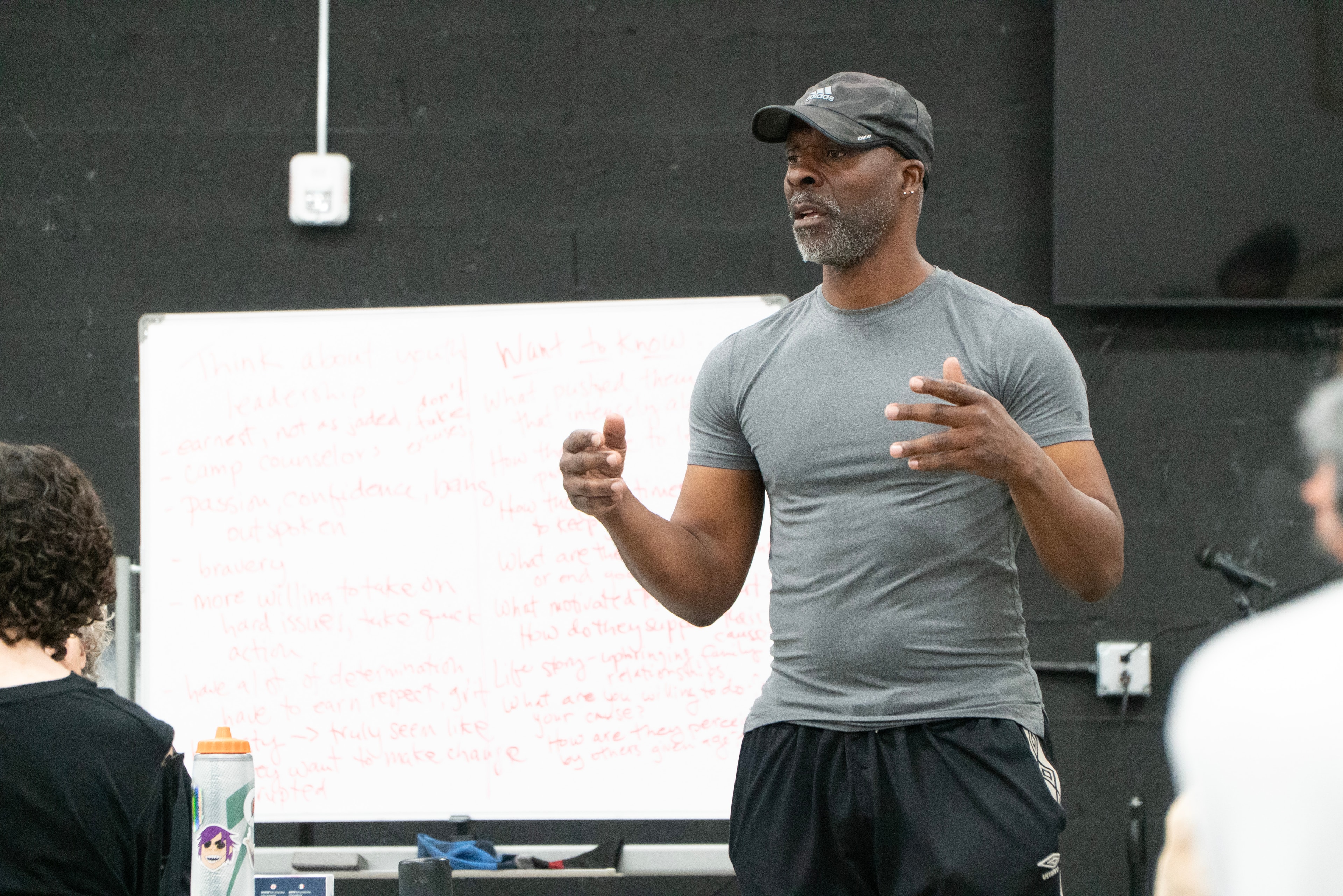 Eric speaking to an engaged audience